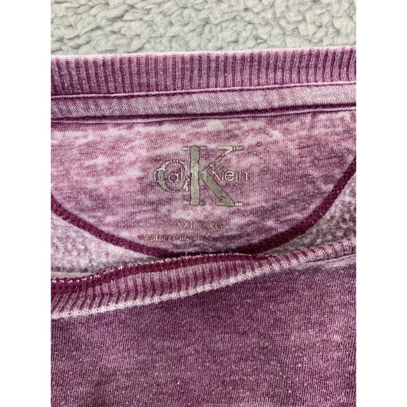 Women's Calvin Klein XXL Vintage Design Distressed Pull-on Sweater Longsleeve - Picture 10 of 16